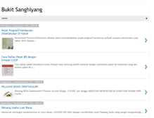 Tablet Screenshot of bukitsanghiyang.blogspot.com