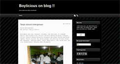 Desktop Screenshot of girlsaysboylicious.blogspot.com