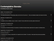 Tablet Screenshot of contemplative-bonobo.blogspot.com