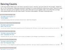 Tablet Screenshot of dancingcousins.blogspot.com