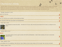 Tablet Screenshot of charmienesbookspiritualjourneys.blogspot.com