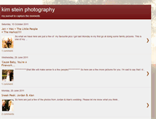 Tablet Screenshot of kimsteinphotography.blogspot.com