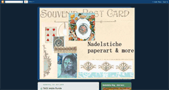 Desktop Screenshot of nadelstiche-paperart.blogspot.com