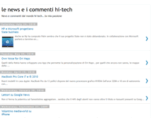 Tablet Screenshot of news-hi-tech.blogspot.com