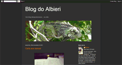 Desktop Screenshot of blogdoalbieri.blogspot.com