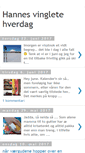 Mobile Screenshot of hannesvingletehverdag.blogspot.com