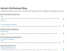 Tablet Screenshot of melisaw.blogspot.com