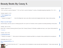 Tablet Screenshot of 1beautybeats.blogspot.com