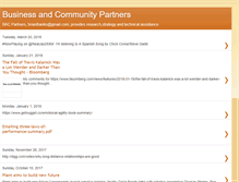 Tablet Screenshot of businessandcommunitypartners.blogspot.com