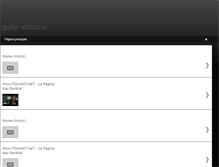 Tablet Screenshot of gutyxmusic.blogspot.com