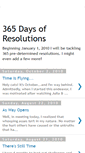 Mobile Screenshot of 365daysofresolutions.blogspot.com