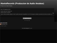 Tablet Screenshot of alaskarecords.blogspot.com