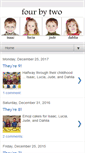 Mobile Screenshot of four-by-two.blogspot.com