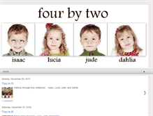 Tablet Screenshot of four-by-two.blogspot.com