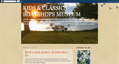 Desktop Screenshot of kidsnclassicsboatshops.blogspot.com