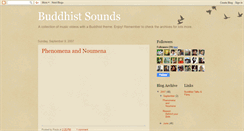 Desktop Screenshot of buddhistmusic.blogspot.com