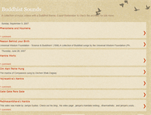 Tablet Screenshot of buddhistmusic.blogspot.com