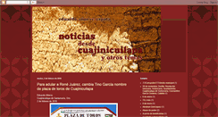 Desktop Screenshot of cuaje.blogspot.com