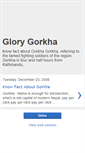 Mobile Screenshot of gorkhainfo.blogspot.com