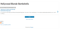 Tablet Screenshot of hollywoodblondebombshells.blogspot.com