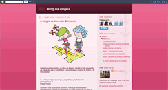 Desktop Screenshot of blogaodaalegria.blogspot.com