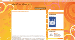 Desktop Screenshot of creaideas-bea.blogspot.com
