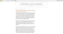 Desktop Screenshot of conexion-adsl.blogspot.com