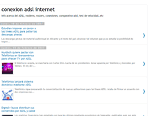 Tablet Screenshot of conexion-adsl.blogspot.com