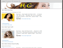 Tablet Screenshot of hairceleb.blogspot.com