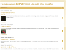 Tablet Screenshot of patrimonio-oral.blogspot.com