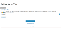 Tablet Screenshot of making-love-tips.blogspot.com