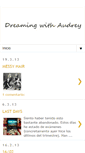 Mobile Screenshot of idreamtwithaudreyh.blogspot.com