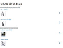 Tablet Screenshot of 5durosx1dibujo.blogspot.com