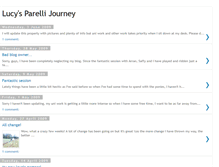 Tablet Screenshot of lucyparellistudent.blogspot.com