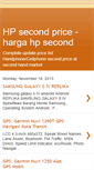 Mobile Screenshot of hargahpsecondprice.blogspot.com