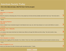 Tablet Screenshot of americansociety-today.blogspot.com