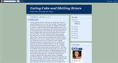 Desktop Screenshot of eatingcakeandshittingbriars.blogspot.com