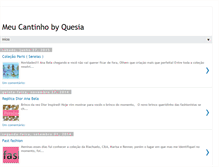 Tablet Screenshot of cantinhodaquesia.blogspot.com