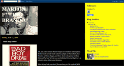Desktop Screenshot of brandotheultimateblog.blogspot.com