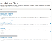 Tablet Screenshot of bioquimicacancer.blogspot.com