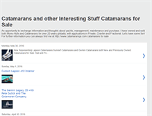Tablet Screenshot of catamaransja.blogspot.com