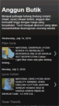 Mobile Screenshot of angguns-butik.blogspot.com