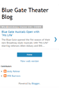 Mobile Screenshot of bluegatetheater.blogspot.com