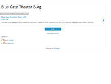 Tablet Screenshot of bluegatetheater.blogspot.com