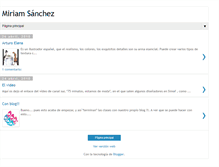 Tablet Screenshot of miriamestilismo.blogspot.com