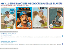 Tablet Screenshot of mediocre-baseball-players.blogspot.com