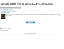 Tablet Screenshot of colegiosantaritadecassia.blogspot.com