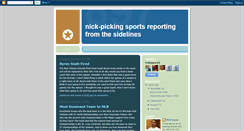 Desktop Screenshot of nickpicking.blogspot.com