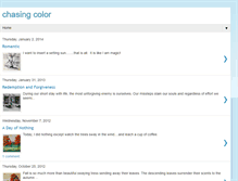 Tablet Screenshot of chasingcolor.blogspot.com