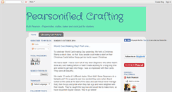 Desktop Screenshot of pearsonifiedcrafting.blogspot.com